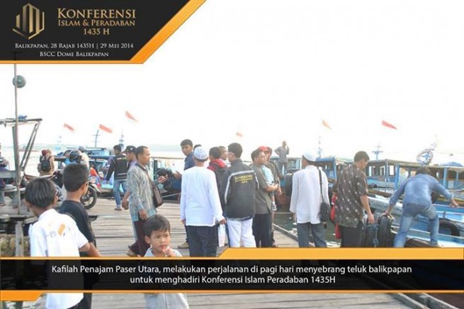 rombongan penajam Paser Utara sebrangi teluk balikpapan (5)