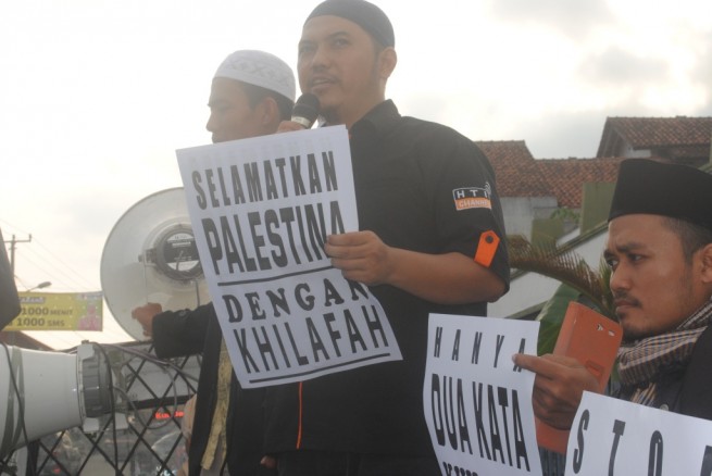 Aksi HTI Banjar untuk Gaza (2)