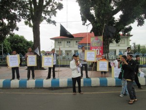 HTI Bengkulu aksi untuk Gaza