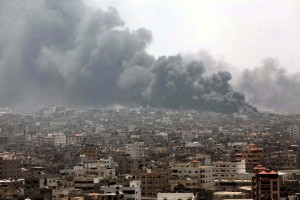 gaza under attack