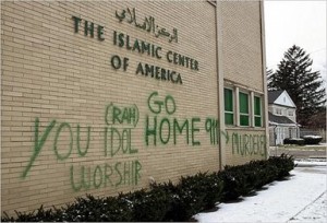 vandalisme anti islam