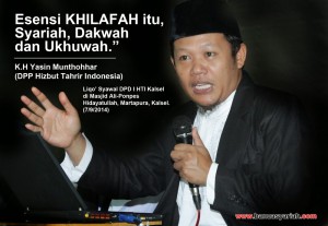 3 esensi Khilafah by KH Yasin Muthohar