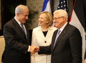 netanyahu hillary abbas