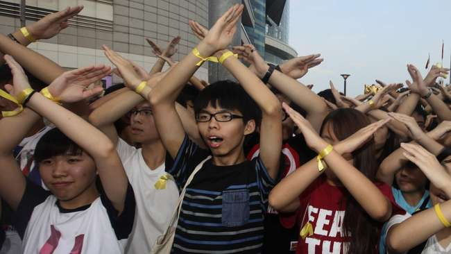 Joshua Wong and Scholarism