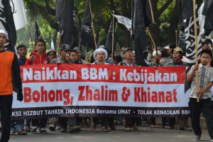 aksi tolak penaikan bbm di depan istana (10)