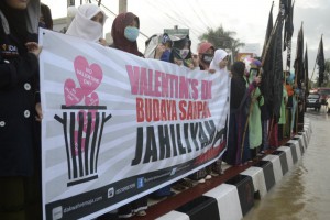 7. Peserta Nisa - Aksi Damai Tolak Valentine's Day [Amin Yusuf]