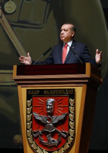 erdogan di Turk akademi militer