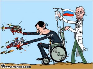 Rusia bantu assad