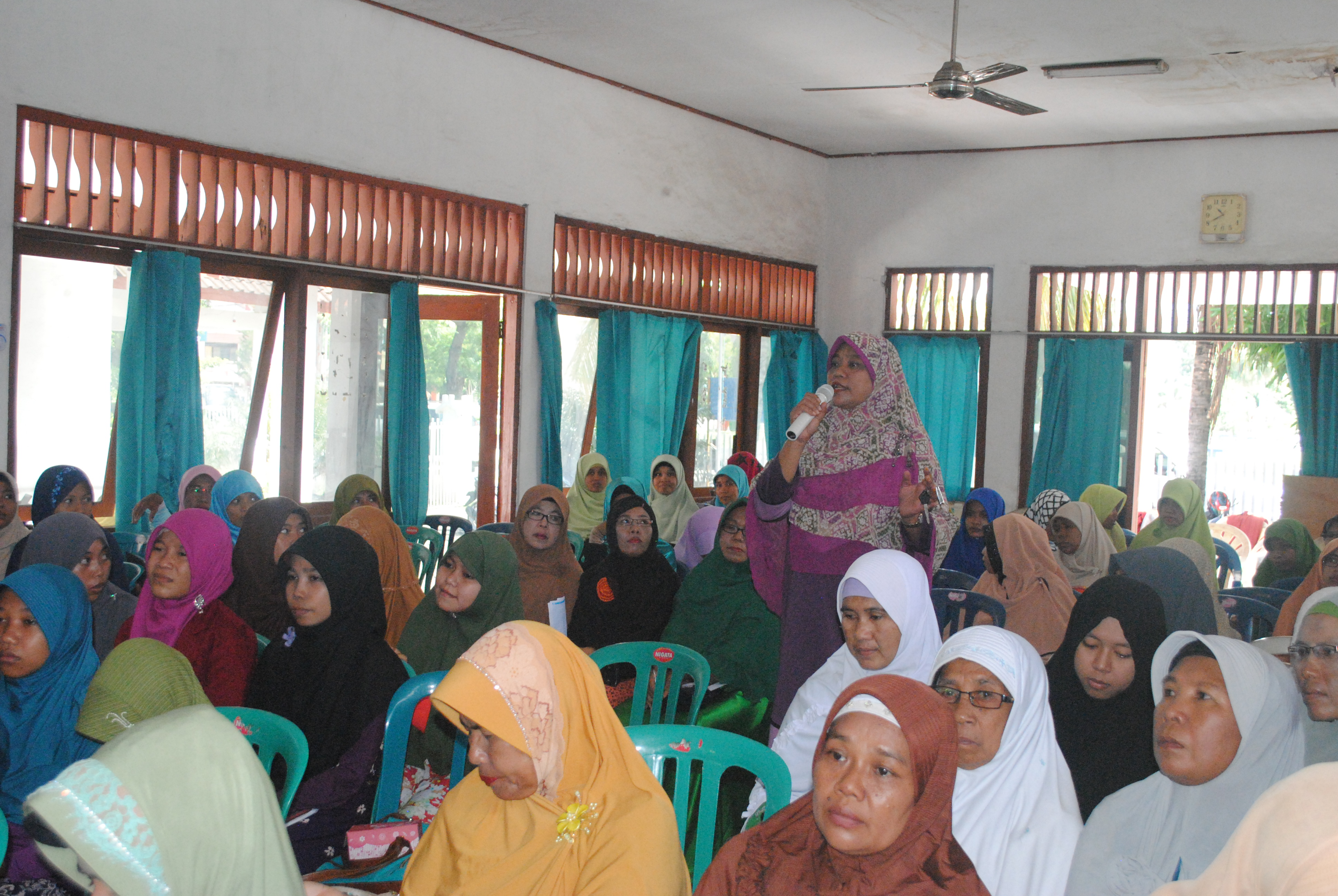 Peserta Seminar Muslimah Bima