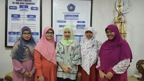 Foto bersama Ibu Walkot Tangerang