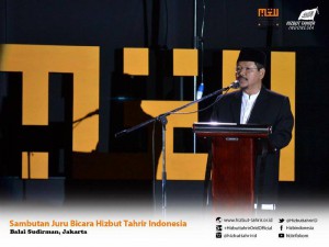 Jubir HTI di acara MTU Jakarta