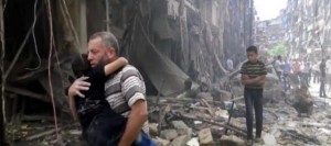 aleppo dibombardir