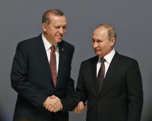 Recep Tayyip Erdogan, Vladimir Putin