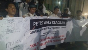 petisi utk keadilan sulteng