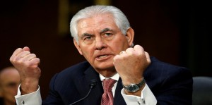 MEnlu AS Rex Tillerson