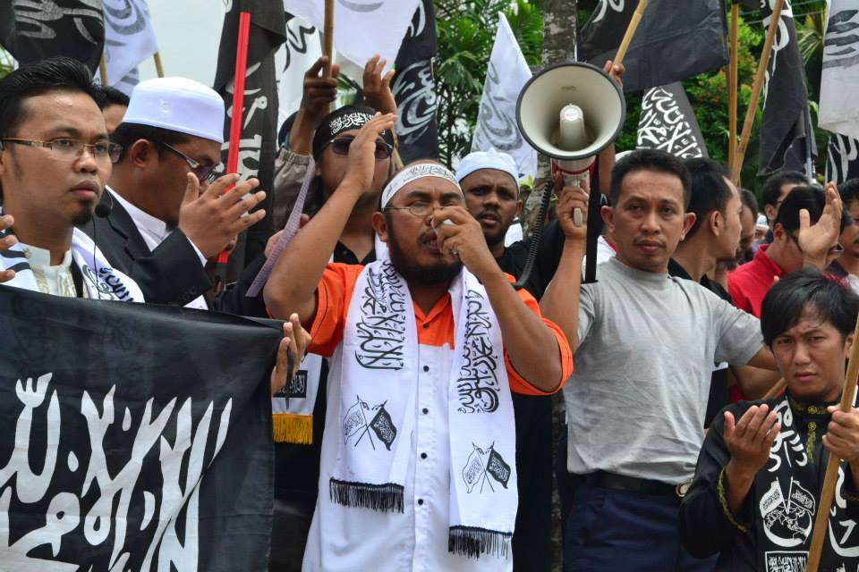 Aksi Hizbut Tahrir Malaysia Mengecam Kebrutalan Rezim Mesir