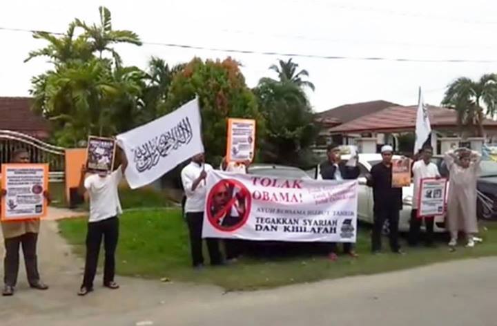 Hizbut Tahrir Malaysia Tolak Kedatangan Obama