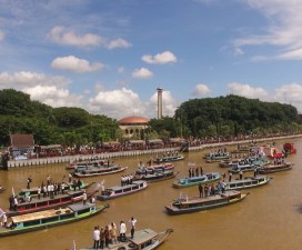 Teatrikal Historis Islam Banua di Sungai Martapura