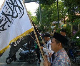 [FOTO] Kampanye “Islam Rahmatan lil ‘alamin” HTI Lamongan