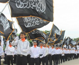 Pelaksanaan Masirah Panji Rasulullah “Khilafah Kewajiban Syar’i, Jalan Kebangkitan Umat”