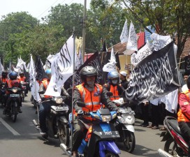 [FOTO] Masirah Panji Rasulullah di Probolinggo Jatim