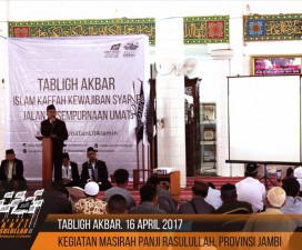 [FOTO] Masirah Panji Rasulullah dan Tabligh Akbar Jambi